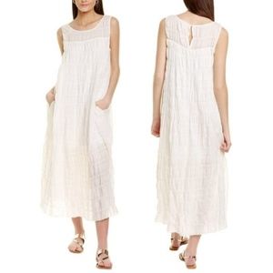 MAX STUDIO  Sleeveless Tiered Maxi Dress M